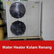 Water heater kolam renang