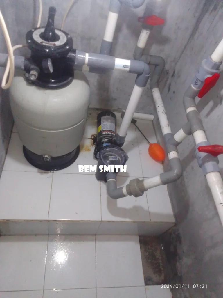 Fungsi dan cara kerja sand filter pada kolam renang